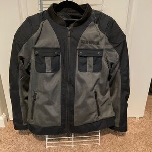 Harley-Davidson women’s zephyr mesh Black and Gray Jacket